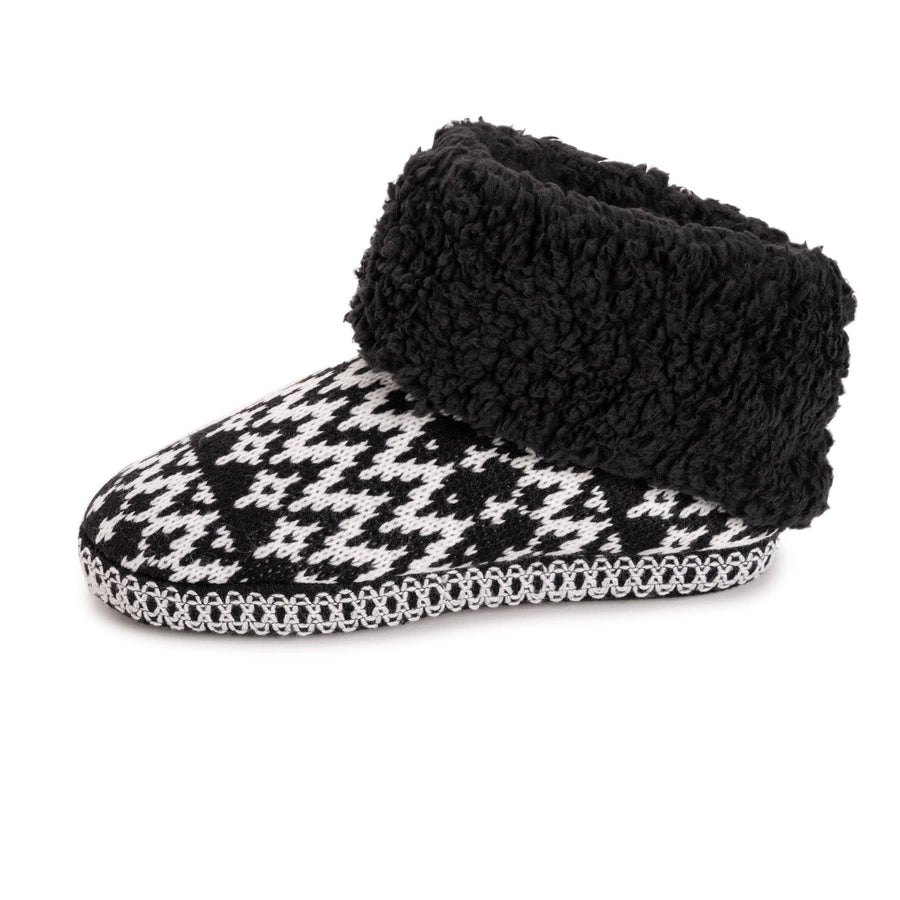 MUK LUKS Women's Melinda Bootie Slipper