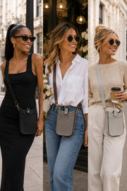 Zoey Vegan Leather Handbag- Robin Boutique