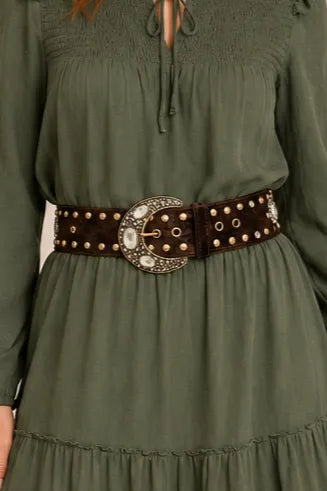 Rhinestone Diamond Belt