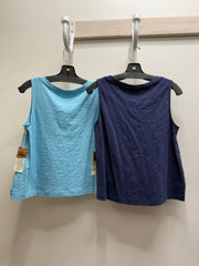 V-Neck Slub Cotton Tank by Escape