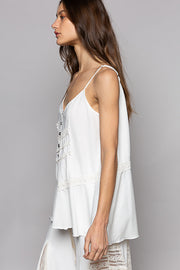 Mixed Media Tank by POL FKT1027