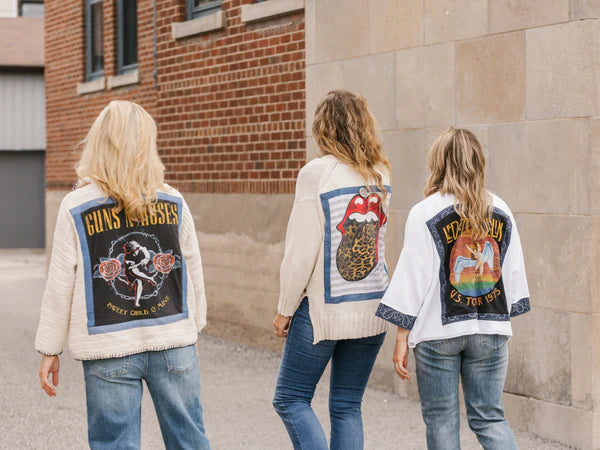 Aerosmith Tune Cardigan by Shannon Passero