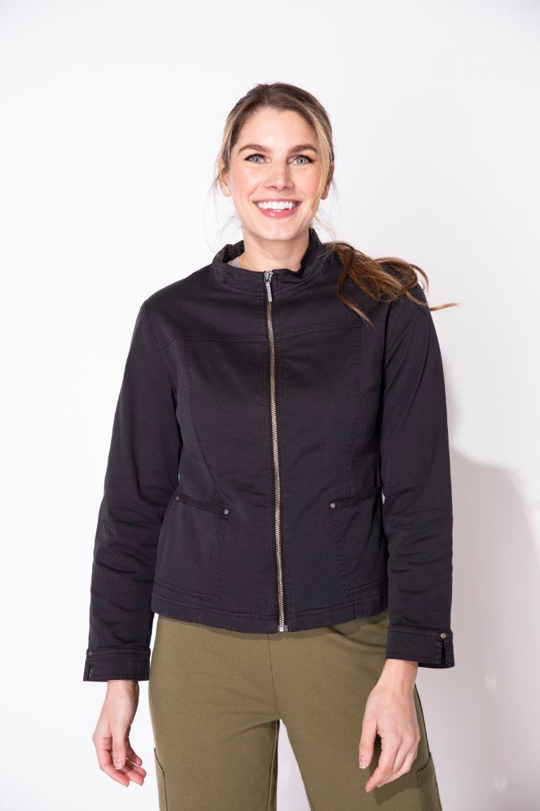 Salt Wash Waterfront Jacket in Black by Escape