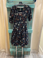 Erandeny Dress in Sacre Couer Print by Effie's Heart