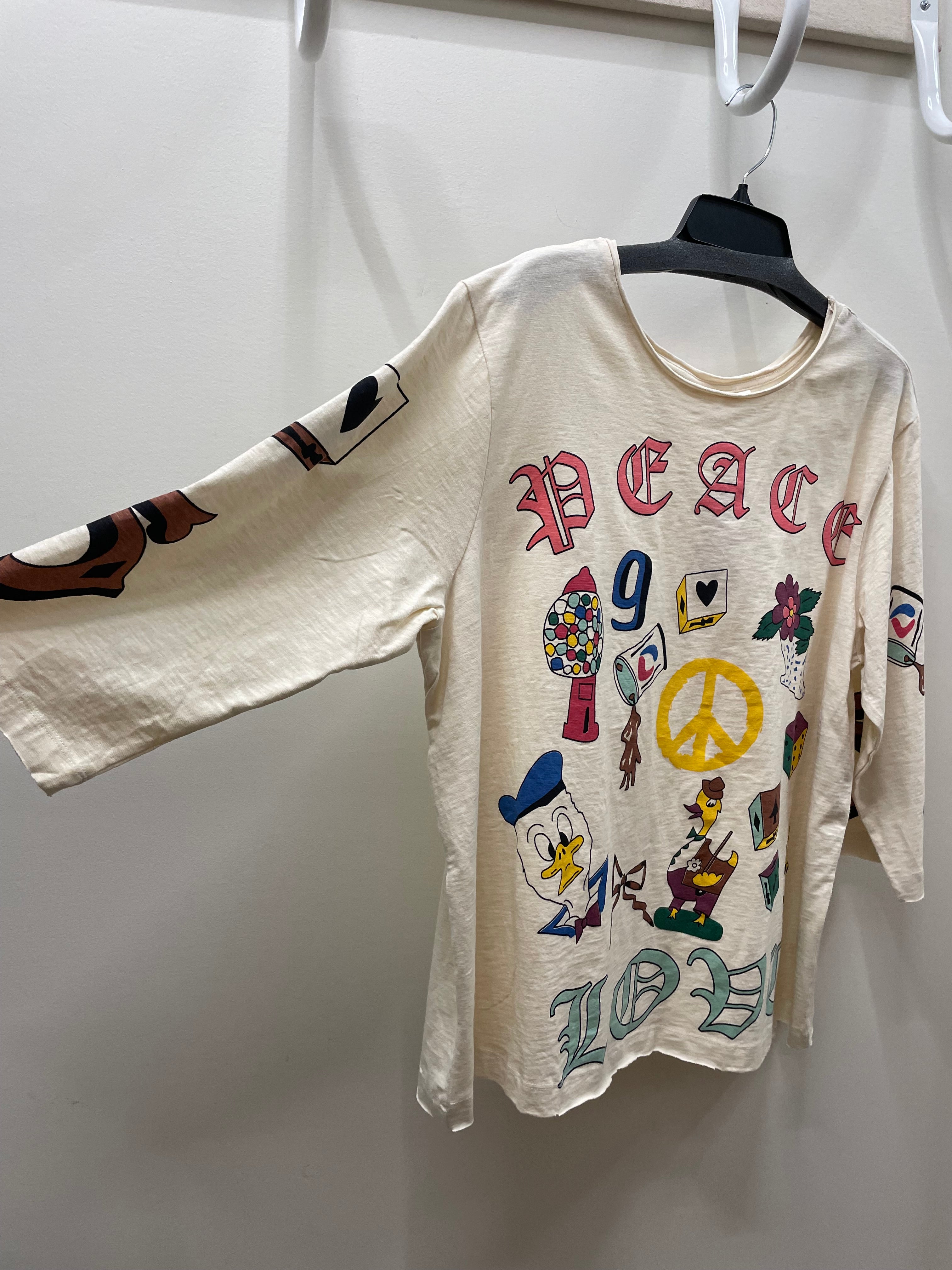 Cotton Charm Tee in Story Book