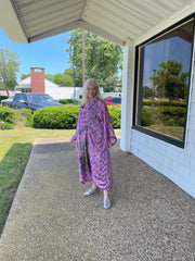 Rasgulla Sari Ruched Dress #006 by Kantha Bae