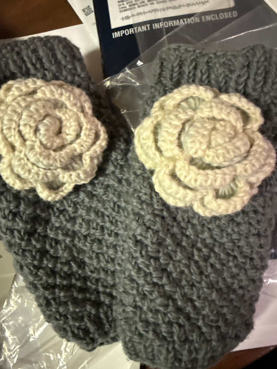 Chantilly Knit Handwarmers or Mittens By Many Hands