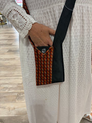 Vintage Tie Crossbody Bag #13