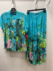 Cropped Wide Leg in "Emerald Forest" by Jams World