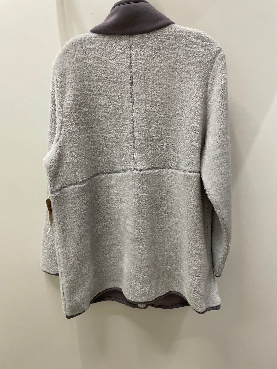 Sherpa Snap Jacket in Ivory by Escape