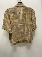 Reworked Flowy Crop Button Down #107
