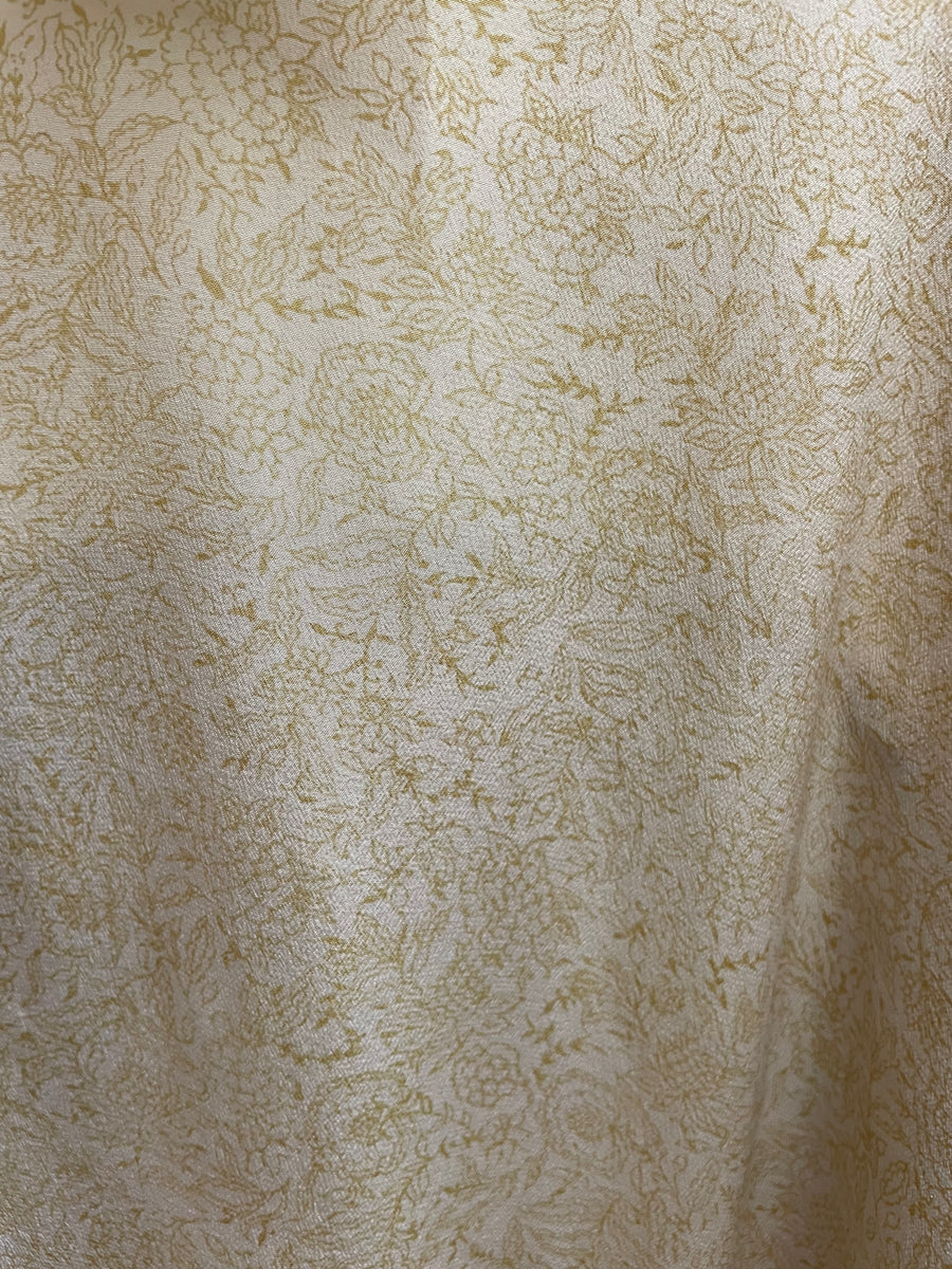 Crepe Sari Free To Be Longsleeve Maxi #134 by Kantha Bae