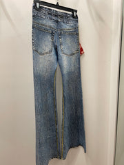 IPNG Design Hanky Pants in Illusion Printed Look-Denim Robin Boutique