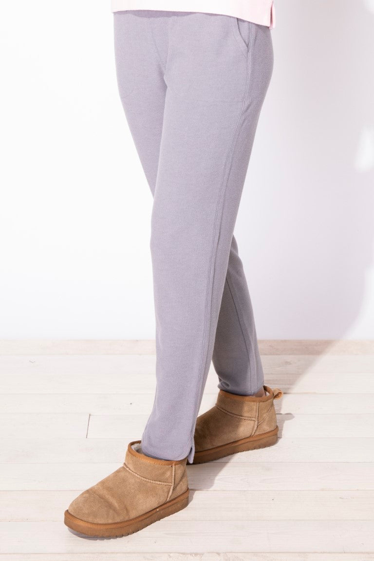 Additional view of Buttery Knit Saturday Pant by Escape from Robin Boutique.