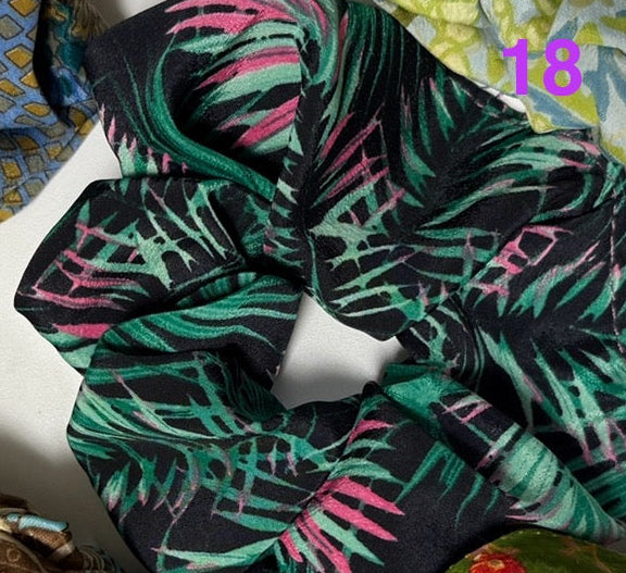 Nepalese Silk Scrunchie Hair Bands Robin Boutique