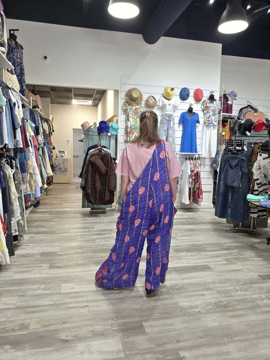 Duality Sari Harmony Wide Leg Jumpsuit #1041 by Kantha Bae