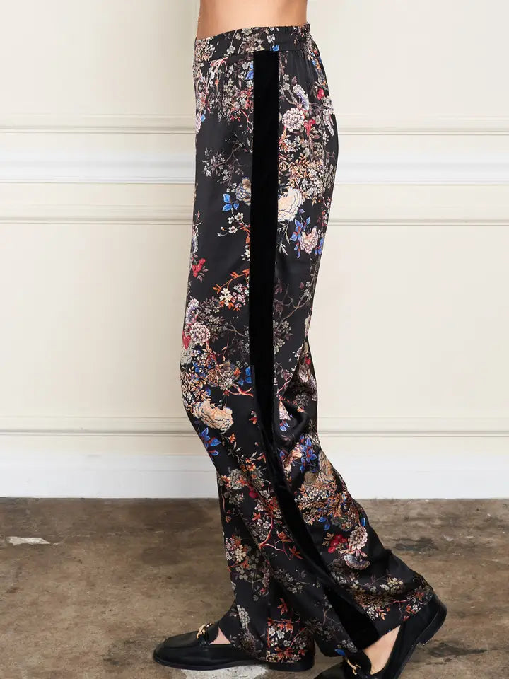 Satin Nagoya Print Pant by Paparazzi