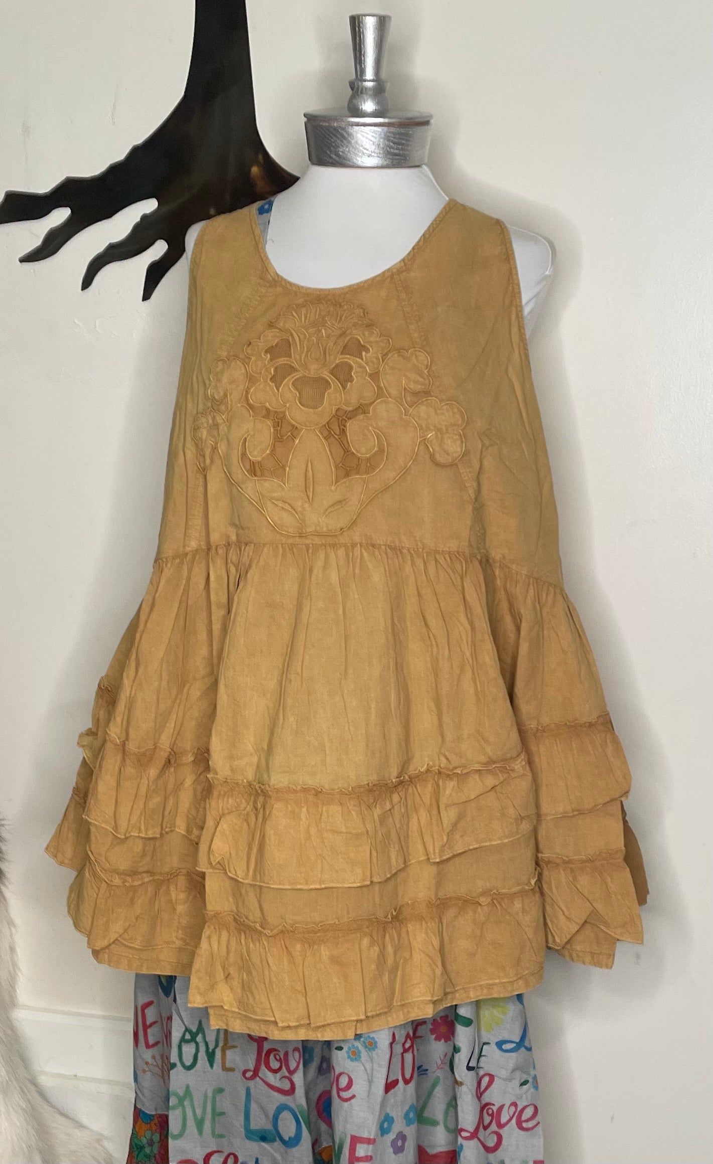 Sleeveless Ruffle Top by The Paper Lace