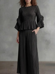 Pleated Pants by EllyNDale