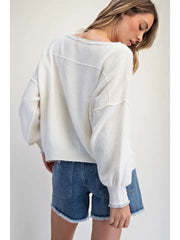 Cozy Pullover Sweater by Cotierra