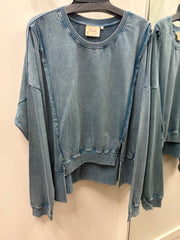 Cozy Drift Sweatshirt by Paper Lace