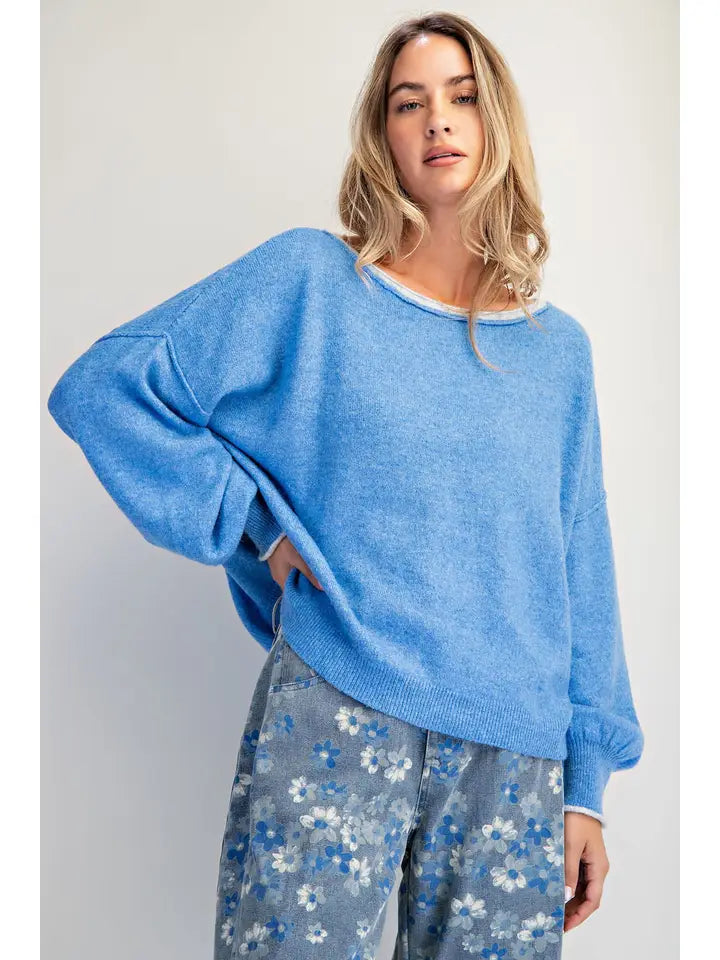Cozy Pullover Sweater by Cotierra