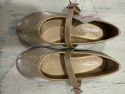Kensie Girls Ballerina Shoes with Rhinestone Buckle