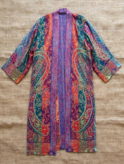 Reversible Tapestry Paisley Duster