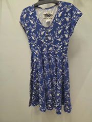 Besi Dress in Chickadee Print by Effie's Heart