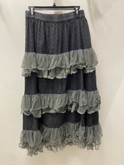 Lacy Tier Dream Cinch Skirt by The Paper Lace Robin Boutique