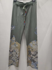 Zen Pant in Chrysanthemum Print by Paparazzi Robin Boutique