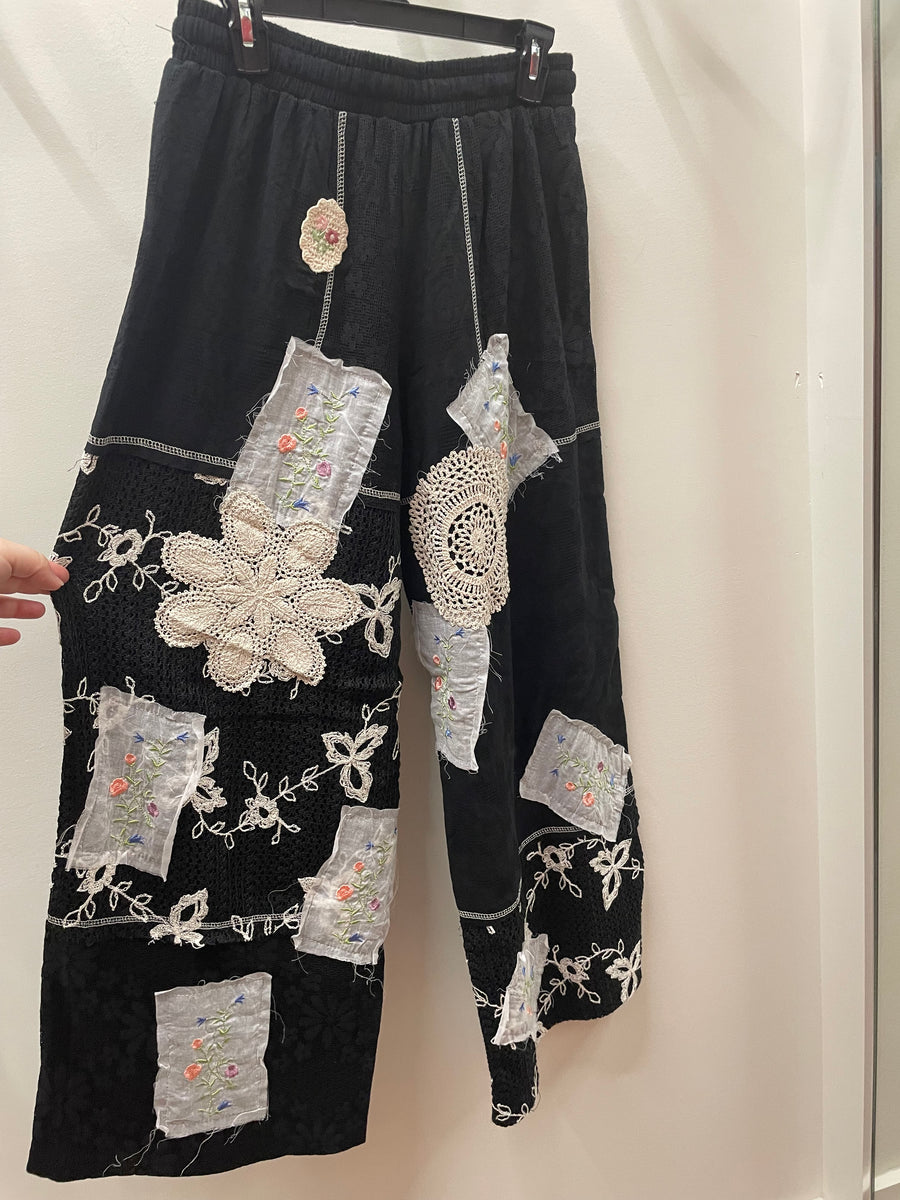 Patchwork Chic Pant