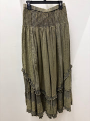 Boho Mixed Media Pants by Young Threads