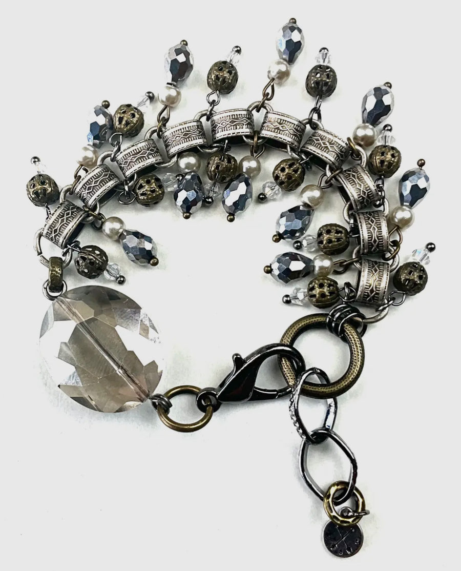 Fancy Beaded Chain Bracelet