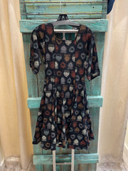 Erandeny Dress in Sacre Couer Print by Effie's Heart