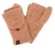Metallic Eyelash C.C. Beanie Convertible Mittens MTC0118