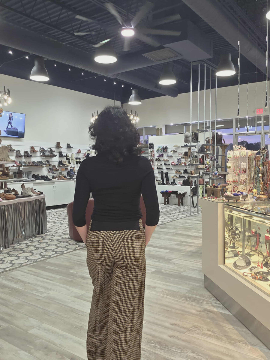 Francis Pant in Houndstooth by Effie's Heart