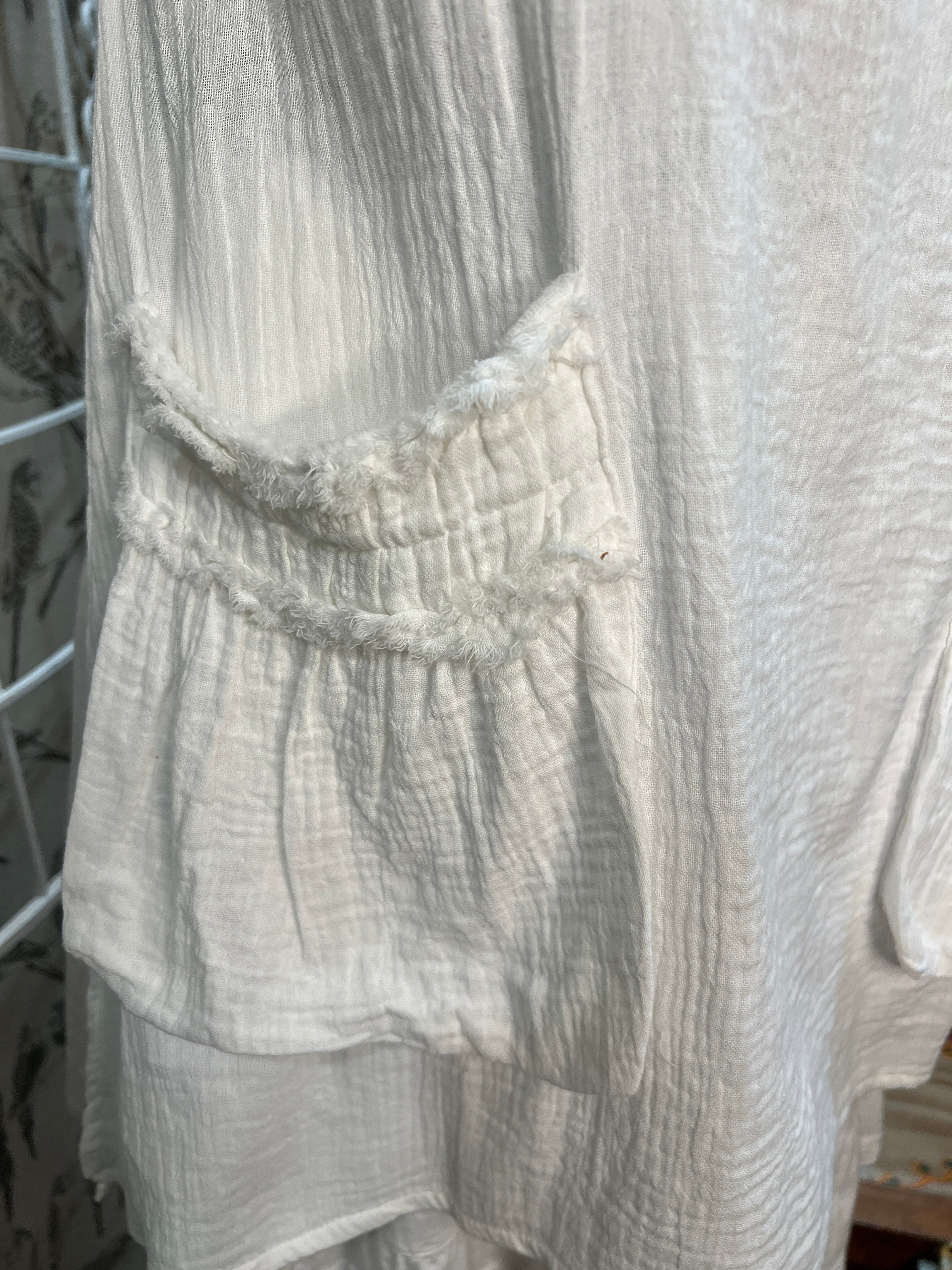 Gauze Pocket Tunic by The Paper Lace