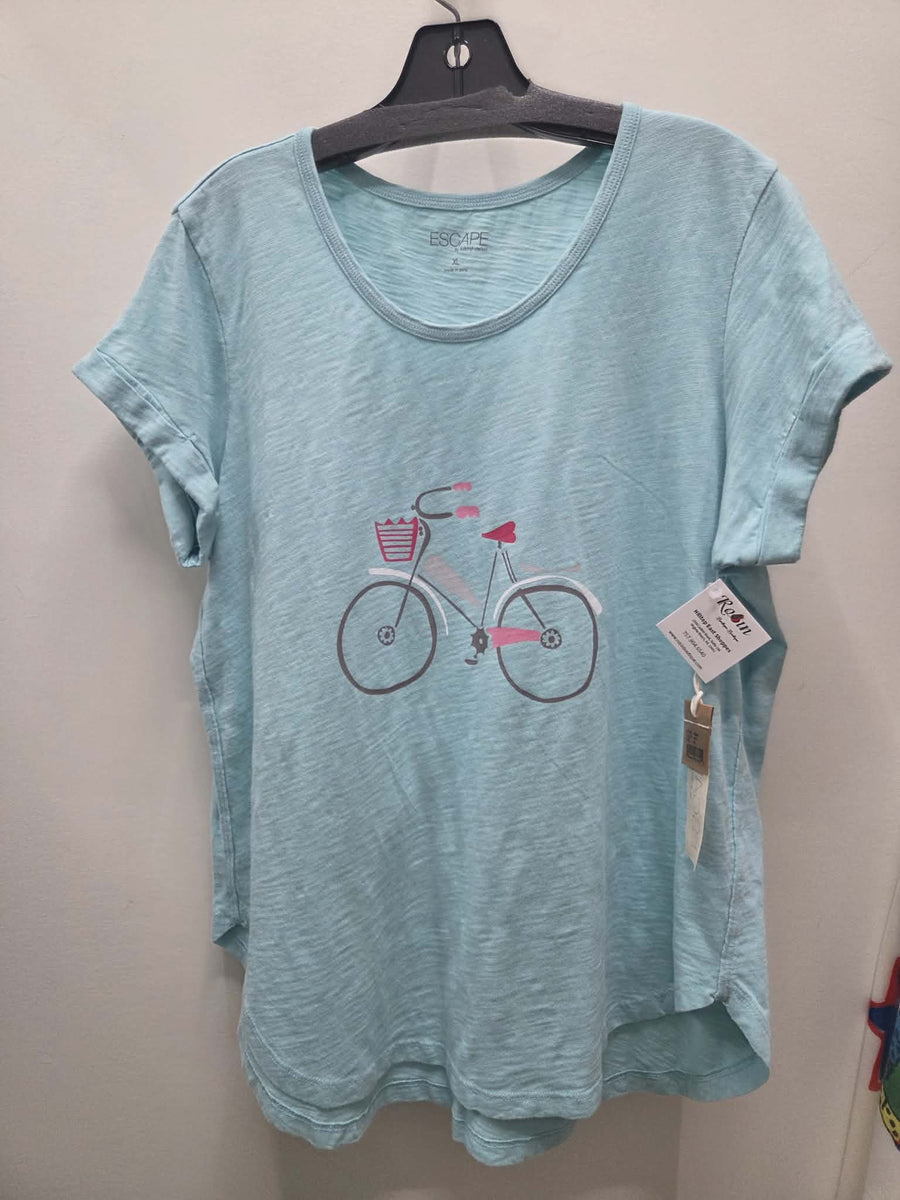 Destination Cuff Sleeve High Low in Bicycle by Escape