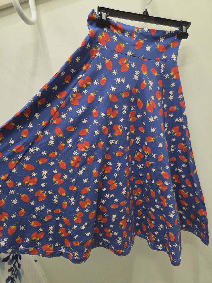Devonport Skirt in Fragola Print by Effie's Heart