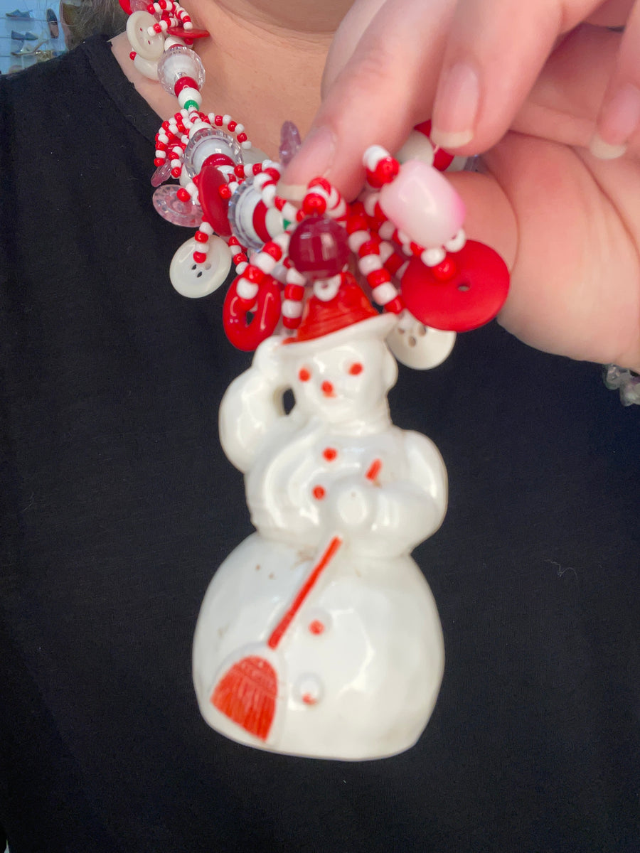 Snowman Necklace by Lori Robin Boutique