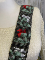 Flower Beaded Belt by Bali Queen