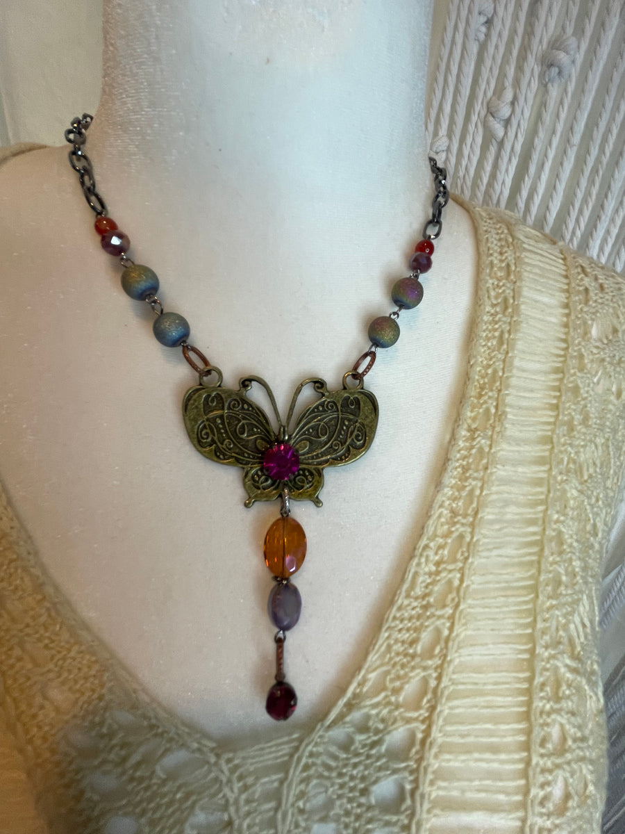 Enchanting Butterfly Necklace