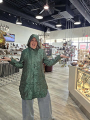 Storm Shimmer Packable Raincoat