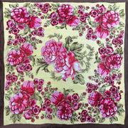 Beauty Hand Embellished Bandana Scarf by Aratta