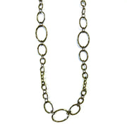 Loreli Link & Chain in Bronze Necklace