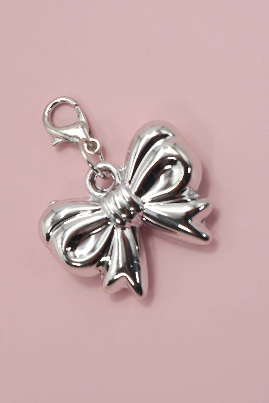CLASSIC SILVER BOW SHOE CHARM Robin Boutique