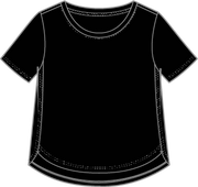 Hi-Low Slub Tee by Escape