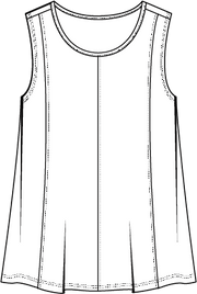 Slub Cotton Seamed Tank