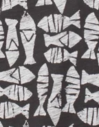 Hi-Lo Fish 3/4 Sleeve Tee by Escape